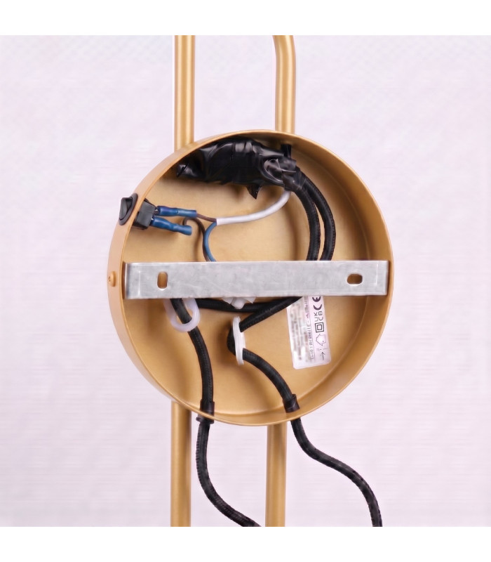 Nox Twin Dome Wall Lamp Gold 2x E14-10