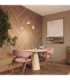 Nox Twin Dome Wall Lamp Pink 2x E14-13