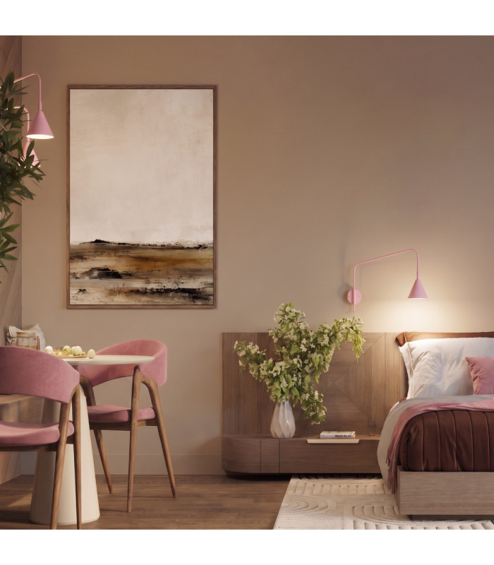 Nox Twin Dome Wall Lamp Pink 2x E14-15