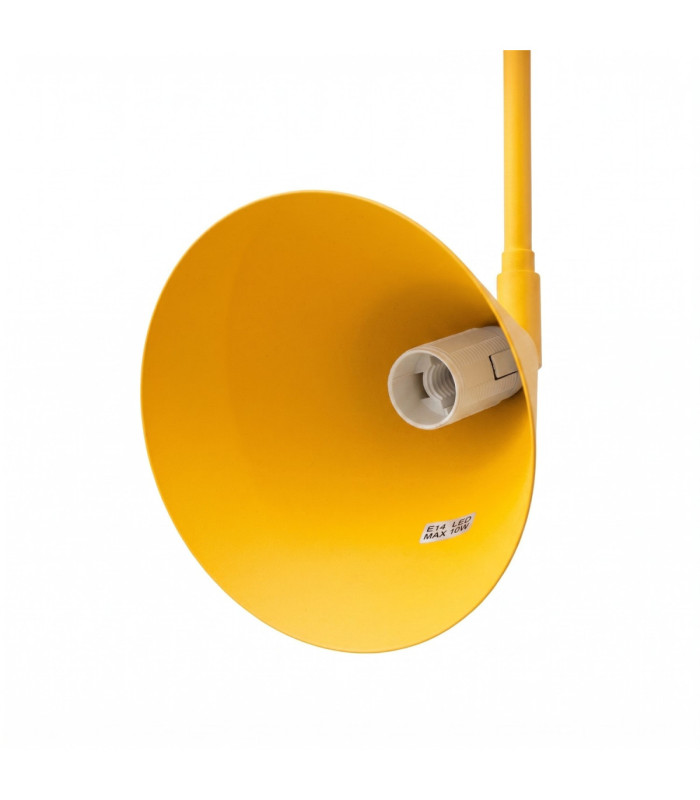 Nox Twin Dome Wall Lamp Yellow 2x E14-9
