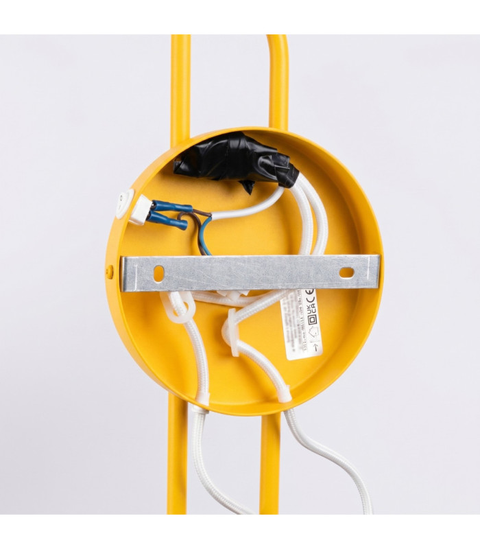 Nox Twin Dome Wall Lamp Yellow 2x E14-10