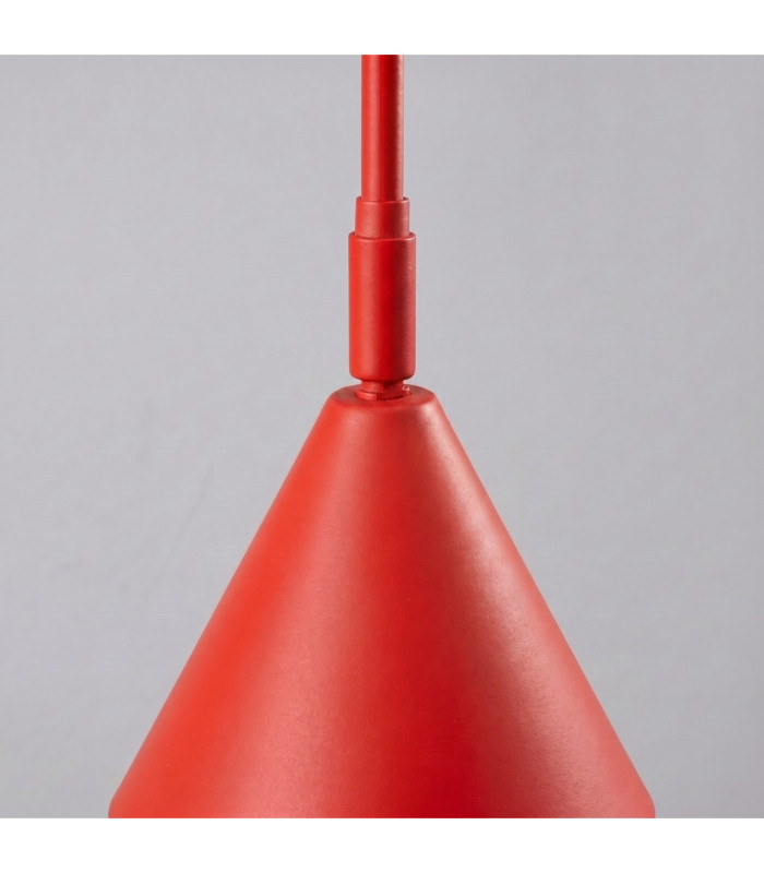Nox Twin Dome Wall Lamp Red 2x E14-7