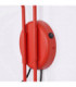 Nox Twin Dome Wall Lamp Red 2x E14-8
