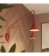 Nox Twin Dome Wall Lamp Red 2x E14-14
