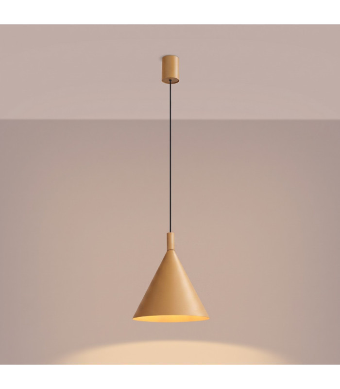 Nox 25cm Dome Wall Lamp Gold 1x E27-4