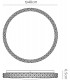 Ceiling, 18W LED, 4000K Natural White, 1300lm, IP20, Chrome - 2