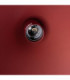 Nox 25cm Dome Wall Lamp Burgundy 1x E27-8