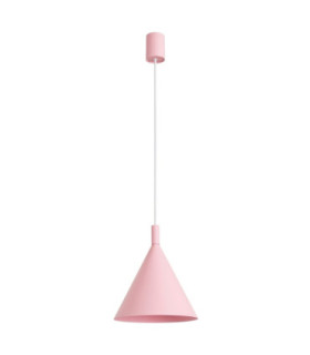 Nox 25cm Dome Wall Lamp Pink 1x E27-1