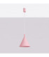 Nox 25cm Dome Wall Lamp Pink 1x E27-3