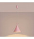 Nox 25cm Dome Wall Lamp Pink 1x E27-4