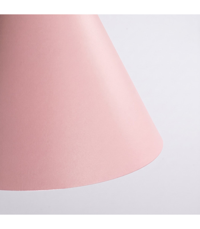 Nox 25cm Dome Wall Lamp Pink 1x E27-6