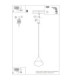 Nox 25cm Dome Wall Lamp Pink 1x E27-11