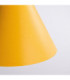 Nox 25cm Dome Wall Lamp Yellow 1x E27-6