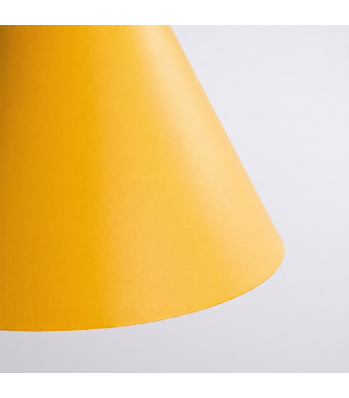 Nox 25cm Dome Wall Lamp Yellow 1x E27-6