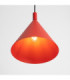Nox 25cm Dome Wall Lamp Red 1x E27-5
