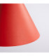 Nox 25cm Dome Wall Lamp Red 1x E27-6