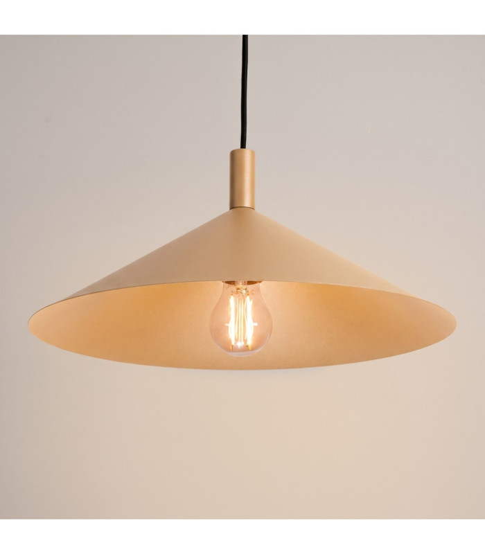 Nox 40cm Dome Wall Lamp Gold 1x E27-5