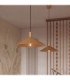 Nox 40cm Dome Wall Lamp Gold 1x E27-13