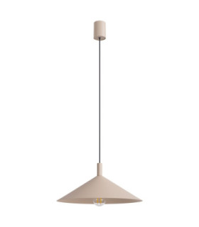 Nox 40cm Dome Wall Lamp Taupe 1x E27-1
