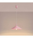 Nox 40cm Dome Wall Lamp Pink 1x E27-4