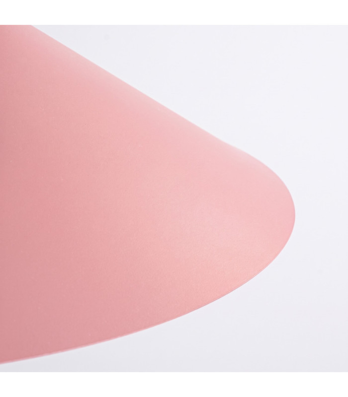 Nox 40cm Dome Wall Lamp Pink 1x E27-6