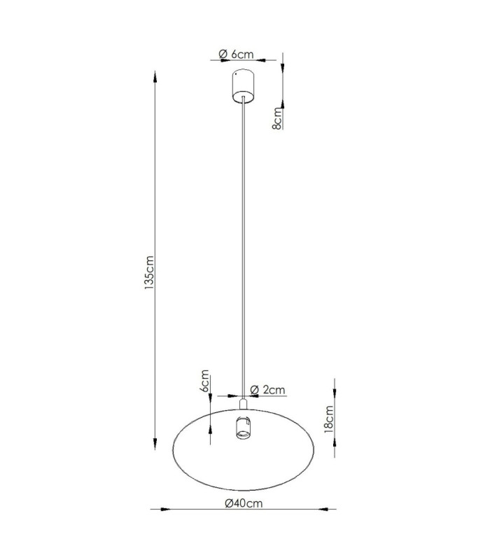 Nox 40cm Dome Wall Lamp Pink 1x E27-10