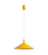 Nox 40cm Dome Wall Lamp Yellow 1x E27-1