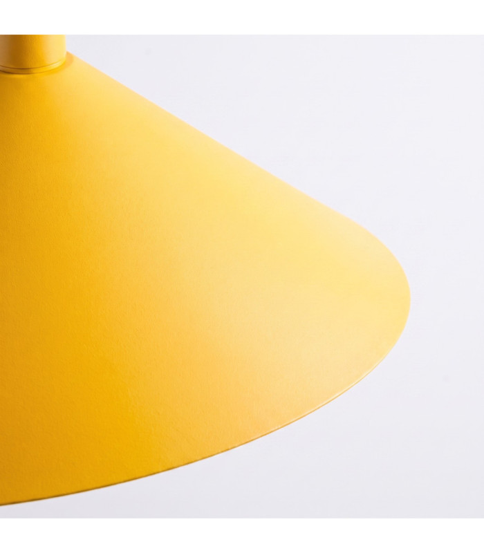 Nox 40cm Dome Wall Lamp Yellow 1x E27-6