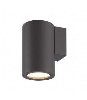 Wall Down Lamp, 1 x E27, IP54, Graphite - 1