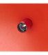 Nox 40cm Dome Wall Lamp Red 1x E27-8
