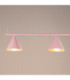 Nox Bar Pendant Ceiling Light Pink 4x E14-5