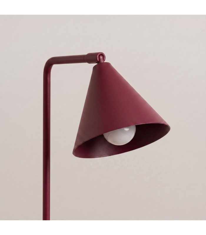 Nox Desk Task Lamp Burgundy 1x E14-5