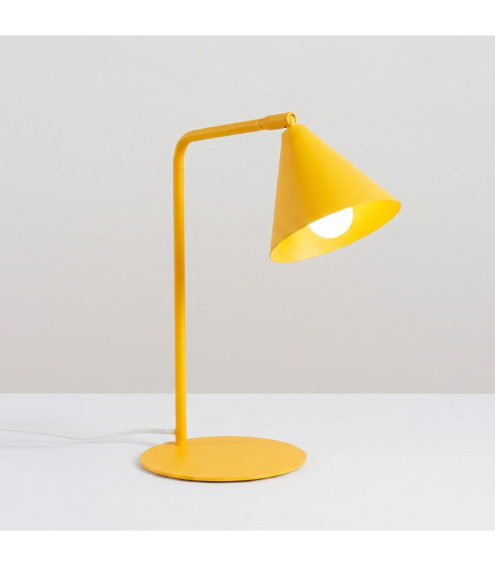 Nox Desk Task Lamp Yellow 1x E14-4