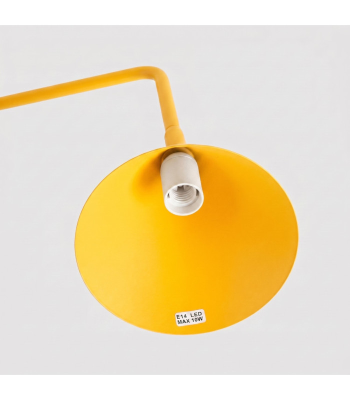 Nox Desk Task Lamp Yellow 1x E14-8