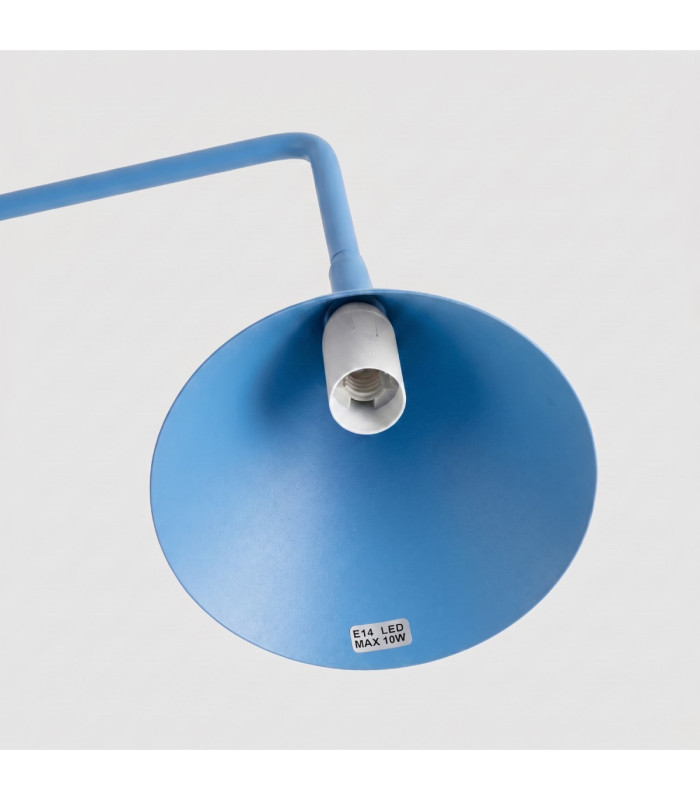 Nox Desk Task Lamp Light Blue 1x E14-8