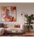 Nox Task Floor Lamp Burgundy 1x E14-2