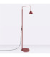 Nox Task Floor Lamp Burgundy 1x E14-3