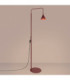 Nox Task Floor Lamp Burgundy 1x E14-4