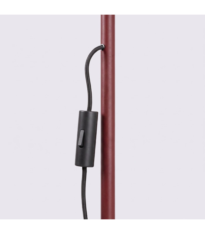 Nox Task Floor Lamp Burgundy 1x E14-9