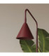 Nox Task Floor Lamp Burgundy 1x E14-13
