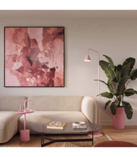 Nox Task Floor Lamp Pink 1x E14-2
