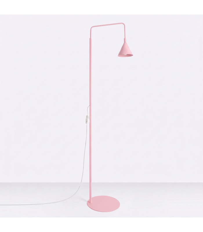Nox Task Floor Lamp Pink 1x E14-3