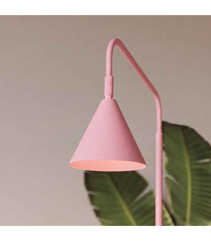 Nox Task Floor Lamp Pink 1x E14-13