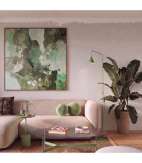Nox Task Floor Lamp Sage 1x E14-2