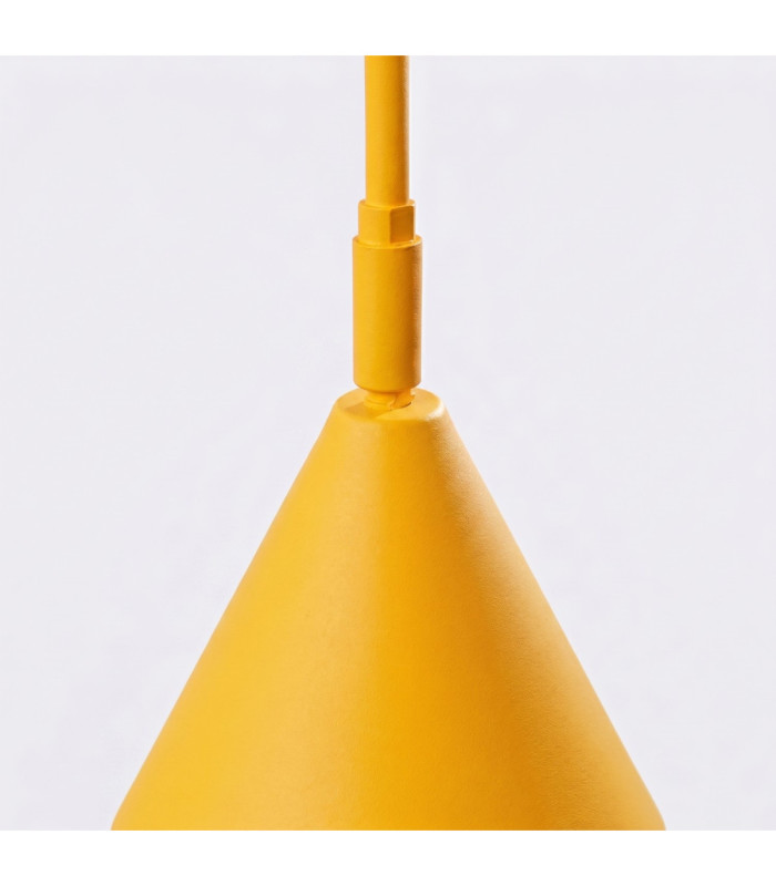 Nox Task Floor Lamp Yellow 1x E14-7