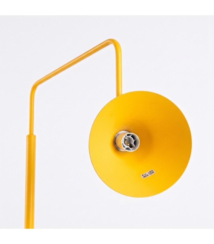Nox Task Floor Lamp Yellow 1x E14-8