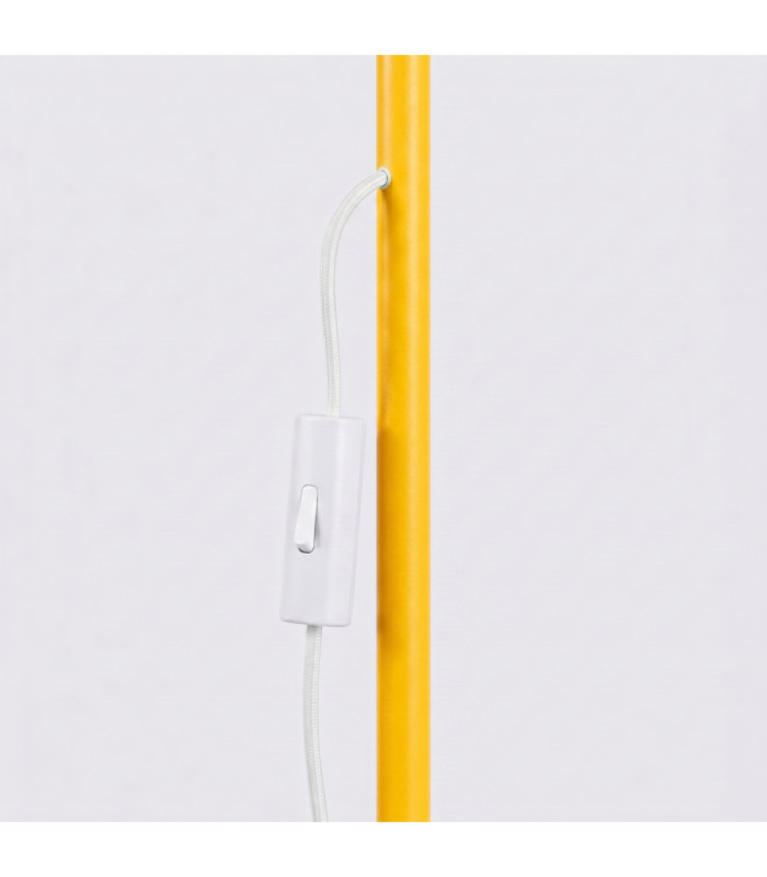Nox Task Floor Lamp Yellow 1x E14-9