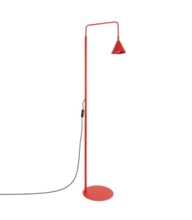 Nox Task Floor Lamp Red 1x E14-1