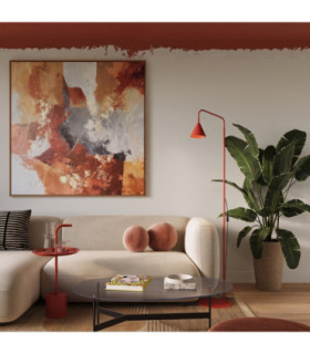 Nox Task Floor Lamp Red 1x E14-2