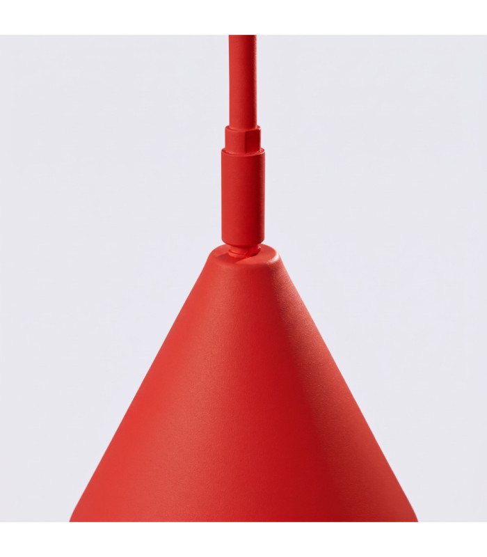 Nox Task Floor Lamp Red 1x E14-7